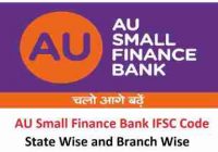 AU Small Finance Bank IFSC Codes